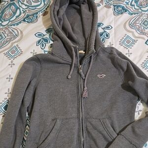 Gray Hoodie with Logo